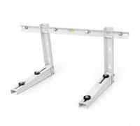 ENTALPIA Support Mural pour Climatiseur HL-420 | Console Murale Jusqu'à 100 kg | Accessoires Inclus | Pour Split et Pompe à Chaleur | Montage Rapide