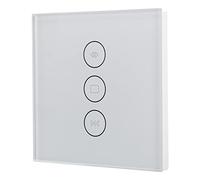 Entatial Commutateur de Rideau WiFi, réglage de scène de Support à Distance APP de contrôle de Rideau WiFi pour Appartement de Bureau à Domicile pour(Blanche)