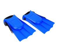 Entatial Palmes Courtes de plongée en apnée, Palmes de plongée Bleues Pratiques et légères, pour la pêche en mer/fraîche, la plongée, Les Amateurs de pêche, la plongée(Bleu, 25 mètres -30 mètres)