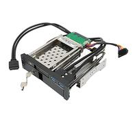 Entatial Support de Disque Dur à Double Baie, boîtier de Disque Dur à indicateur LED pour PC de Bureau pour Ordinateur