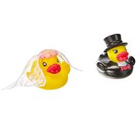 Ente Hochzeitspaar Lot de 2 Canards de Bain