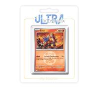 Entei 025/217 Reverse Quick Ball - Ultraboost X Méga-Évolution 2.5 - Héros Transcendants Coffret de 10 Cartes Pokémon Françaises