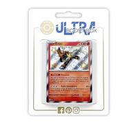 Entei 112/091 Chromatique Secrète - Ultraboost X Écarlate et Violet 4.5 - Destinées de Paldea Coffret de 10 Cartes Pokémon Françaises