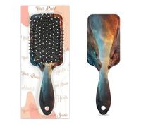 Entemne Brosse à cheveux pour femmes, hommes, filles, garçons, dragon de glace, lutte contre le cuir chevelu, brosse de massage à coussin d'air, peigne pour cheveux secs et mouillés, démêlant
