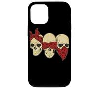 Entendre voir parler sans méchant crâne de gangsters Coque pour iPhone 12/12 Pro