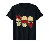 Entendre voir parler sans méchant crâne de gangsters T-Shirt