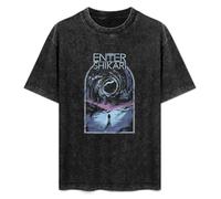 Enter Shikari Sky Break Rock Heavy Metal Vintage Short Sleeve Men Women T-Shirts Washed Cotton Size XXL