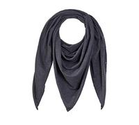 Enter the Complex® Écharpe triangle en 100% laine fine mérinos, Châle pour les femmes, foulard, Triangle Cape, étole