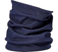 Enter the Complex® Écharpe Tubulaire Douce, Cache Cou, Loop - 100% Laine Mérinos - Pour Homme et Femme - Respirante - Bleu Marine - Taille Unique