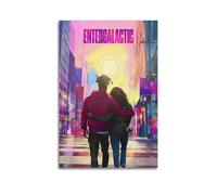 Entergalactic 2 Poster sur toile pour décoration murale de salon, chambre à coucher 40 x 60 cm