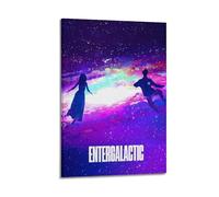 Entergalactic 3 Poster sur toile pour chambre à coucher, bureau, chambre, cadeau 40 x 60 cm