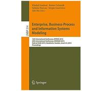 Enterprise, Business-Process And Information Systems Modeling