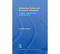 Enterprise Forms And Economic Efficiency
