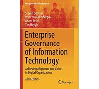 Enterprise Governance Of Information Technology