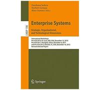 Enterprise Systems. Strategic, Organizational, And Technological Dimensions