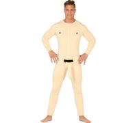 Enterrement de vie de garçon Tenue amusante Costume humoristique Look masculin Joie de se costumer Hit de la fête Vêtements amusants, Taille : 48 - 50 (M) Couleur : Natural