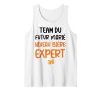 Enterrement vie de garçon cadeau team du futur marié témoin Débardeur