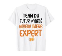 Enterrement vie de garçon cadeau team du futur marié témoin T-Shirt
