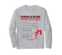 Enterrement Vie de garçon en Espagnol Despedida de Soltero Manche Longue