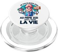 Enterrement Vie Jeune Fille Original même Zizi Cadeau Bride PopSockets PopGrip pour MagSafe