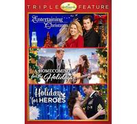 Entertaining Christmas Heroes / A Homecoming for The Holidays – Hallmark Channel – Triple Feature