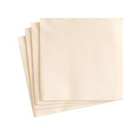Entertaining with Caspari 101LG Lot de 15 serviettes en papier Motif palette Ivoire