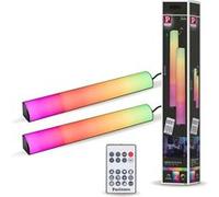 Paulmann Barre lumineuse EntertainLED Lightbar Dynamic RGB 2x0,6W 2x24lm Noir G
