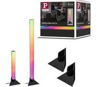 Paulmann 78874 Accessoires EntertainLED Lighbar Pied 132 x 67 mm Noir Aluminium, Plastique, LED, 88mm