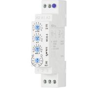 ENTES 101584 MCB-8 Relais temporisé multifonction 24 V/DC, 24 V/AC, 230 V/AC 1 pc(s) Plage temporelle: 0.1 s - 30 h 1 inverseur (RT)