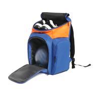 ENTEYA Sac à dos de bowling avec sac à chaussures - Ballon simple jusqu'à 18 pouces, bleu, 18 inches, Sac de bowling Sac à dos