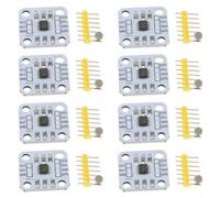 Entgoinggo AS5600 Encodeur magnétique, 8 modules de capteur de mesure d'angle à induction magnétique, sortie numérique 12 bits, détection sans contact
