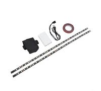 Entgoinggo Bandes Lumineuses LED Éclairantes Pour Trottinettes Électriques, Bandes Lumineuses LED Multicolores Et Étanches Pour Vélo De Nuit M365 Pro Max G30 Sécurité