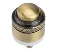 Entgoinggo Bouton poussoir en laiton vintage pour sonnette de porte Ring Doorbell - Résistant aux intempéries - Bouton de contrôle d'accès - Réinitialisation automatique - Contact momentané pour la