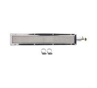 Entgoinggo Brûleur infrarouge en céramique pour barbecue à gaz, brûleur latéral, pièce de rechange avec chauffage uniforme efficace pour la restauration et la transformation des aliments (53 x 9,5 cm)