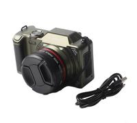 Entgoinggo Caméra de vlogging 4K avec capteur 64 MP, zoom 18x et écran rabattable, appareil photo numérique WiFi pour photographie et enregistrement vidéo, compatible avec Canon et Sony (vert)