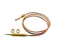 Entgoinggo Capteur thermocouple en acier inoxydable pour cuisinière à gaz à usage général, four à gril, chauffage résistant aux hautes températures, sonde de rechange avec lecture précise