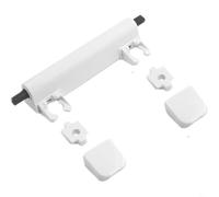 Entgoinggo Charnière de rechange pour siège de toilette avec mécanisme de fermeture silencieuse pour modèles 1150464-0 et 1109093-0 avec kit complet