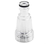 Entgoinggo Connecteur d'entrée d'eau avec filtre pour nettoyeur haute pression sans fil, adaptateur de bouchon de débris compatible avec Karcher, Nilfisk, Bosch ABS pièce de rechange