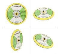 Entgoinggo Coussinet de support de ponceuse pneumatique pour polisseuse orbitale DA M6 et M8 12 000 tr/min maximum, pour meulage de meubles en métal et bois (15,2 cm)