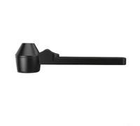 Entgoinggo Cuillère à café, cuillère à mesurer avec entonnoir de nivellement intégré, outil de mesure de 2 cuillères à soupe pour café moulu avec niveleur à pouce (1 pièce)