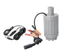Entgoinggo Eau submersible sans balais 12 V 24 V, pour irrigation solaire de jardin, circulation et transfert d'huile, avec fonctionnement silencieux et haute efficacité (12 V 5 m)