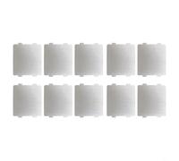 Entgoinggo Feuilles de mica résistantes à la chaleur pour micro-ondes - Facile à couper - Pour guide d'ondes - Pièces de rechange compatibles avec Samsung et LG - 10 (L)