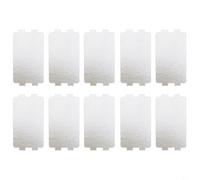 Entgoinggo Feuilles de mica résistantes à la chaleur pour micro-ondes, faciles à découper, pièces de rechange compatibles avec Samsung et LG Appliances 10 (S)