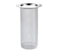Entgoinggo Filtre de vidange de sol multifonction en acier inoxydable 304, pour la prévention des débris capillaires dans la cuisine, la salle de bain, les éviers et les tuyaux d'eau, réutilisable