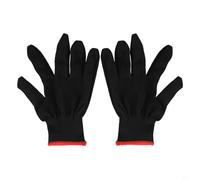 Entgoinggo Gants de guitare gaucher pour protection des doigts en nylon pour guitare acoustique, électrique, basse, violon, ukulélé, accessoires anti-douleur pour musiciens (taille M)