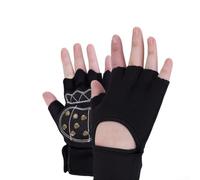 Entgoinggo Gants de patinage à roulettes pour jeunes avec sangle de poignet | Coussinet absorbant les chocs, protège en cas de chute, doigts flexibles, taille S, parfait pour les skateparks