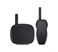 Entgoinggo Haut-parleur sans fil longue portée 3000 m système mégaphone de communication pour drones DJI avec construction ABS 22,5 x 15,5 x 4,5 cm
