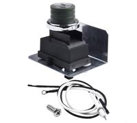 Entgoinggo Kit d'allumage Weber 65737, Spirit et Spirit Deluxe Grills 2013 + 5 pièces de rechange, avec bouton module, électrode, fil de terre