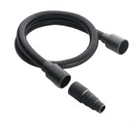 Entgoinggo Kit d'aspiration pour outils électriques Karcher 1 m, adaptateur de tuyau flexible pour l'extraction propre de la poussière, équipement lourd, pièces de quincaillerie, noir