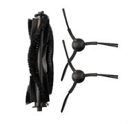 Entgoinggo Kit de brosse principale et brosses latérales de rechange, pour Medion X20 SW Plus Md 11415, pour X21 Sw Plus Md 11500 Robot Aspirateur Pièces Accessoires Rouleau en Nylon